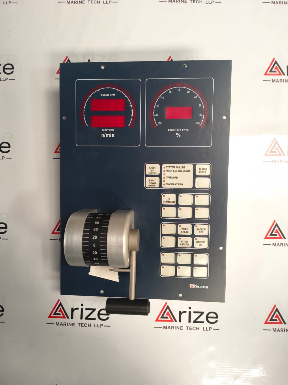 SCANA MAR-EL AS 2539 SLAVE2 PANEL WITH MPI200 and MPS140 PCB NEW